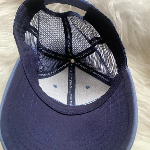 Hat Baseball Cap Vineyard Vines with Multicolor Stripes - Picture 5 of 6